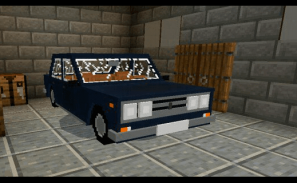 Minecraft car mod. Vehicle screenshot 2