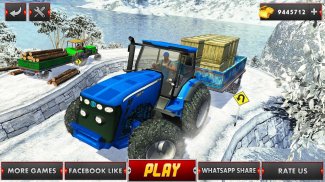 Farm Tractor Cargo Driving Sim screenshot 14