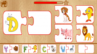 Animal Matching Puzzle for Kids-Name,Food,Home,Mom screenshot 16