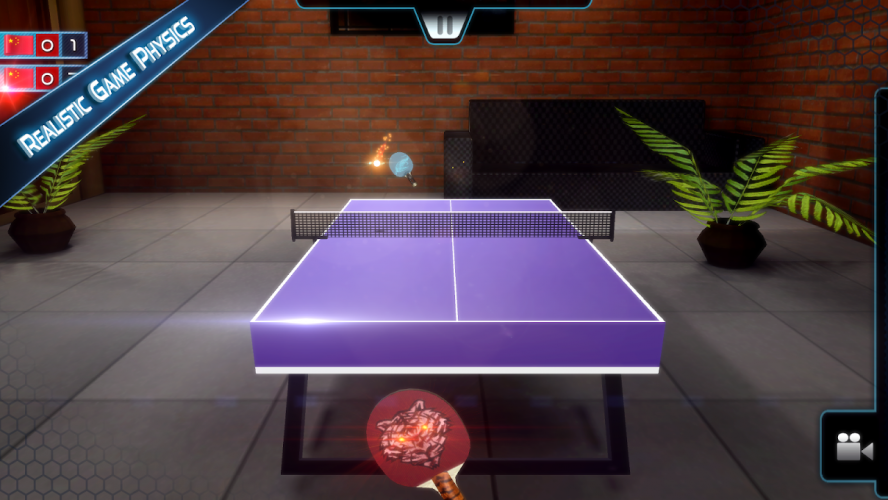 Table tennis live