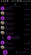 ExDialer Flat BlackPurple theme screenshot 3