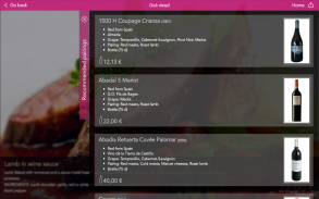 Vinipad Wine List & Food Menu screenshot 3