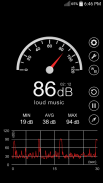 Decibelímetro (Sound Meter) screenshot 1