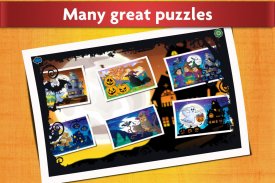 Kids Halloween Jigsaw Puzzles screenshot 2