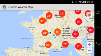 Netatmo Weather Map (beta) screenshot 1