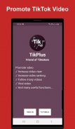 TikPlus - Get Fans & Hearts screenshot 2