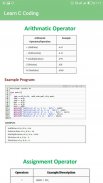 Learn C Coding screenshot 2
