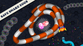 Worm Slithering Rivals Arena - Slither to Grow screenshot 1