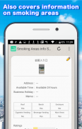 Smoking area info sharing map screenshot 2