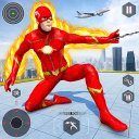 Herói da velocidade do flash: jogos simulador