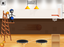 Stickman Trick Shot Basketball screenshot 9