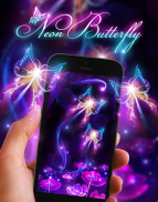 Fluorescent Butterfly HD screenshot 0