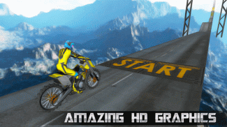 Happy Bike Stunt on Wheels screenshot 0