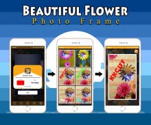 Beautiful Flower Photo Frame screenshot 0