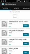 CHAOS App Store Manager screenshot 0