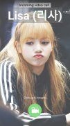 Lisa Video Call Blackpink- Video Call Simulation screenshot 5