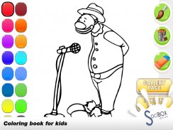 clown coloring book screenshot 4