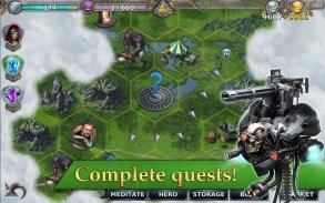 Gunspell - match 3 puzzle aventure screenshot 4