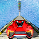 Mega Ramp car Impossible Jump Icon