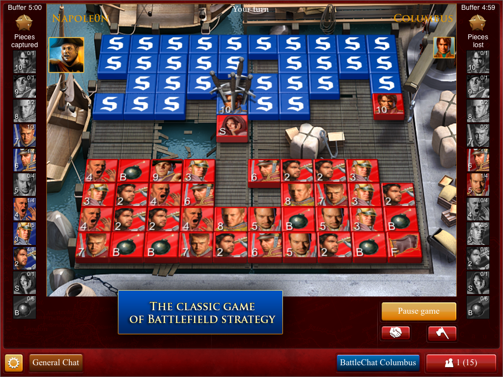 Stratego Online grátis - Jogos de Tabuleiro