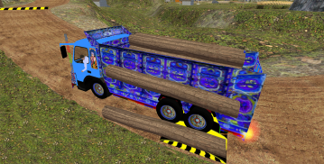 Truck Hill Drive: محاكي البضائع screenshot 1