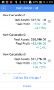 Simple Compound Calculator screenshot 0