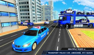 US Police Limo Transport Game screenshot 3