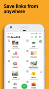 Keeplink: Bookmarks manager screenshot 1