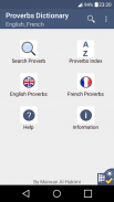 English French Proverbs Dictionary screenshot 1