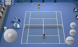 Stickman Tennis 2015 screenshot 1