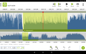mp3TrueEdit touch Audio Editor screenshot 2