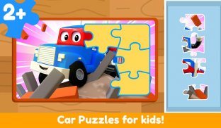 Car City Puzzle Games - Brain Teaser for Kids 2+ screenshot 0