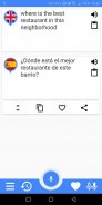 Romanian Spanish translator screenshot 1