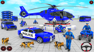 Police Cargo Police Car Games screenshot 10