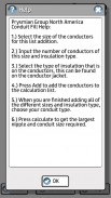 Prysmian Group Conduit Fill screenshot 11