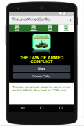 The Law Of Armed Conflict screenshot 0