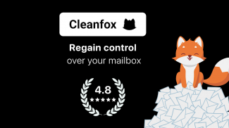 Cleanfox - मेल और स्पैम क्लीनर screenshot 1