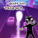 Scary Cartoon Cat Magic Tiles Hop Music