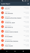 Live Earthquake App (Quake Report) screenshot 1