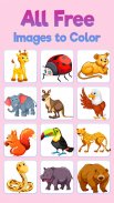 Animal Pixel Art Coloring Book screenshot 7