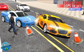 Cops Car Racing & Bank Robbery screenshot 1