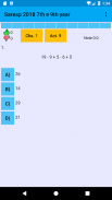 Saresp 2018 7th and 9th Mathematical Year screenshot 4