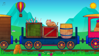 नन्हे बच्चों की एनिमल ट्रेन screenshot 1
