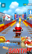 Subway Santa Surf Runner: Santa Run Game Adventure screenshot 0