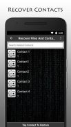 Recover Files & Contacts screenshot 5