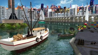 Fishing Boat Driving Simulator : Ship Games screenshot 10