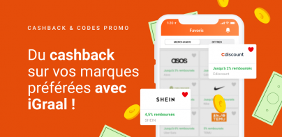 iGraal-Cashback & Codes Promos