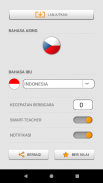 Belajar kata bahasa Ceko dengan Smart-Teacher screenshot 13