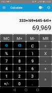 Calculator very fast & simple screenshot 0