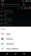 Offline English Norwegian Dictionary screenshot 3